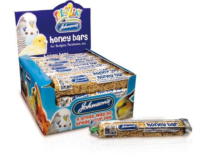 Budgie Honey Bar Single Bird Treats Johnsons