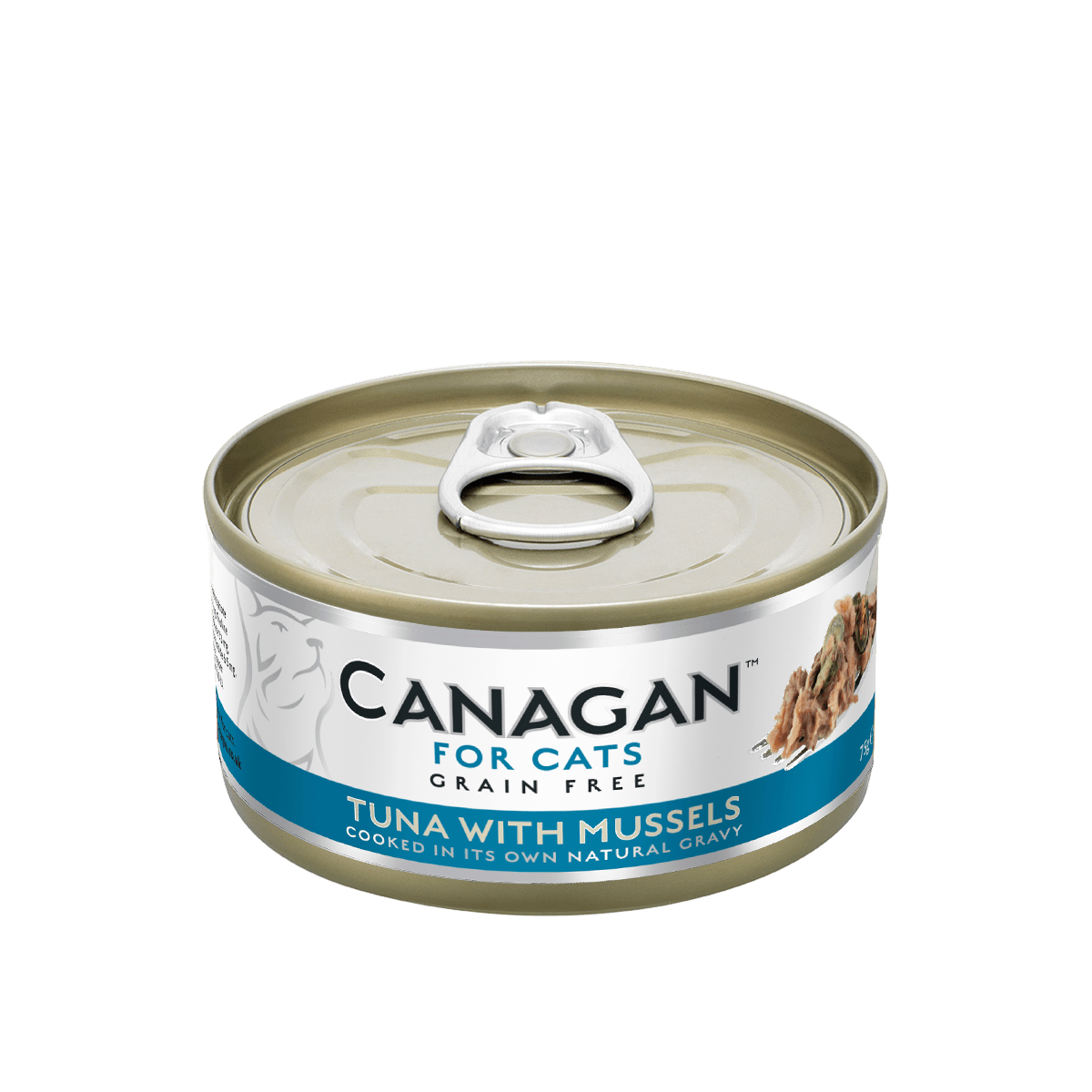 Canagan Cat Can Tuna/Mussels 75g Wet Cat Food Canagan