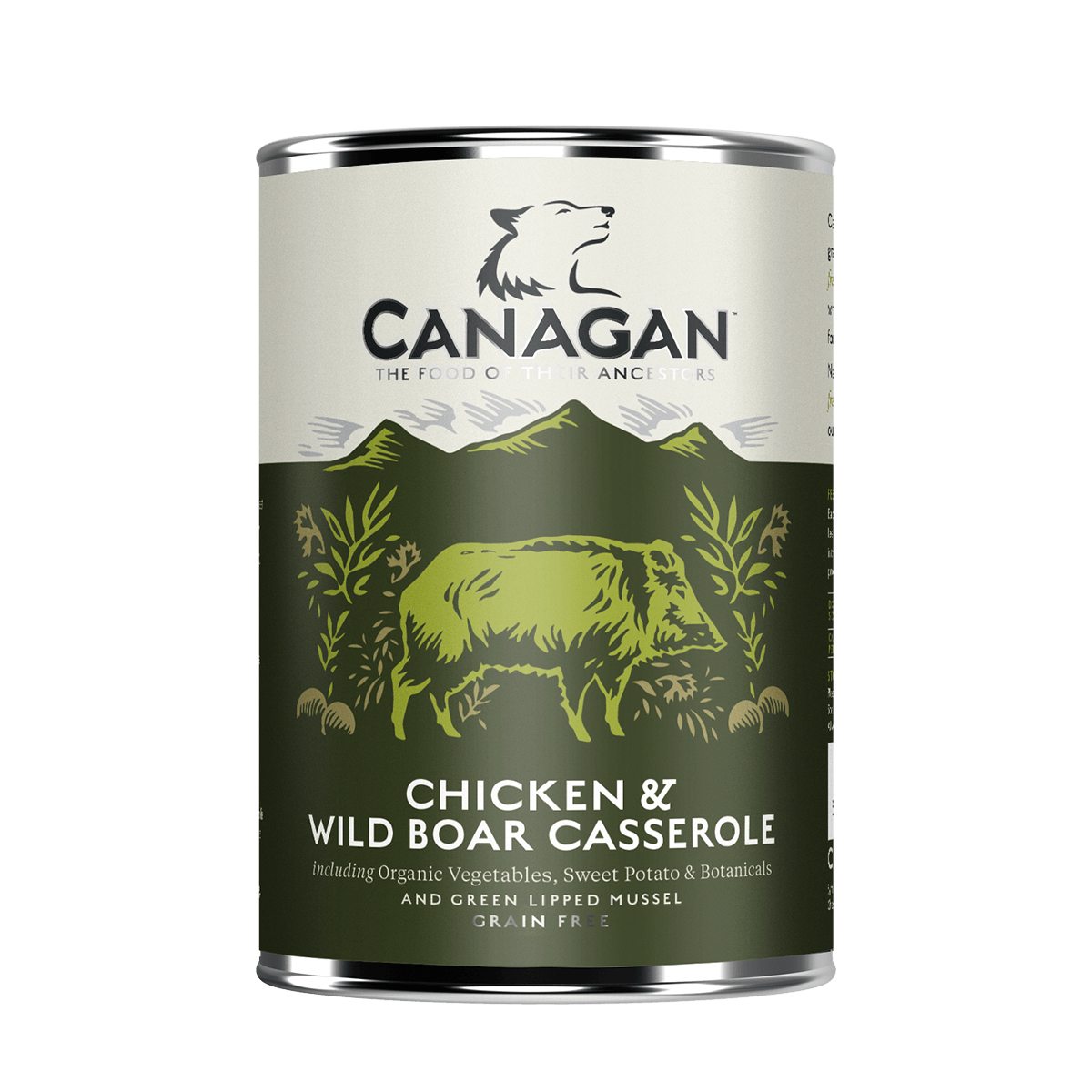 Canagan Dog Can Wild Boar Casserole 400g Wet Dog Food Canagan
