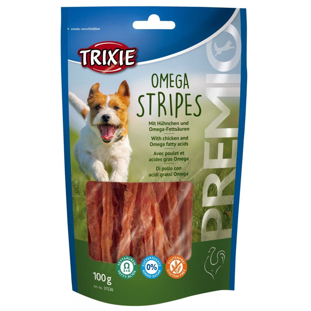 Trixie PREMIO Omega Stripes Chicken, 100 g Trixie