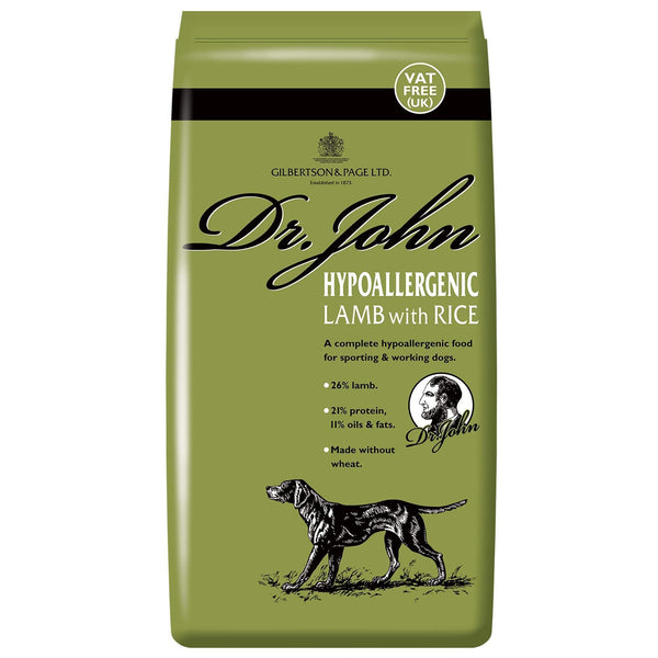 Dr John Hypoallergenic Lamb Dry Dog Food Dr John 