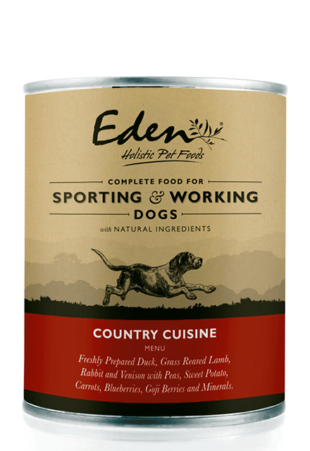 Eden Country Cuisine Dog Tin 400g Wet Dog Food Eden