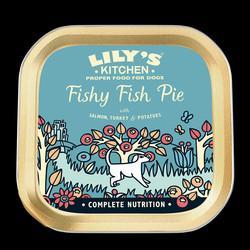 Lilys Kitchen Fishy Fish Pie 150g Wet Dog Food Lily's Kitchen