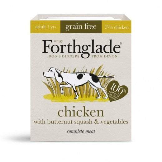 Forthglade Grain Free Chicken 395g Wet Dog Food Forthglade