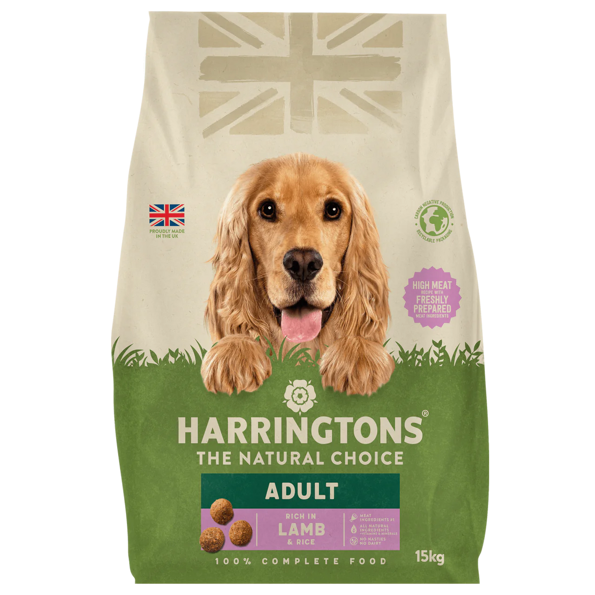 Harringtons Working Lamb 15kg Dry Dog Food Harringtons