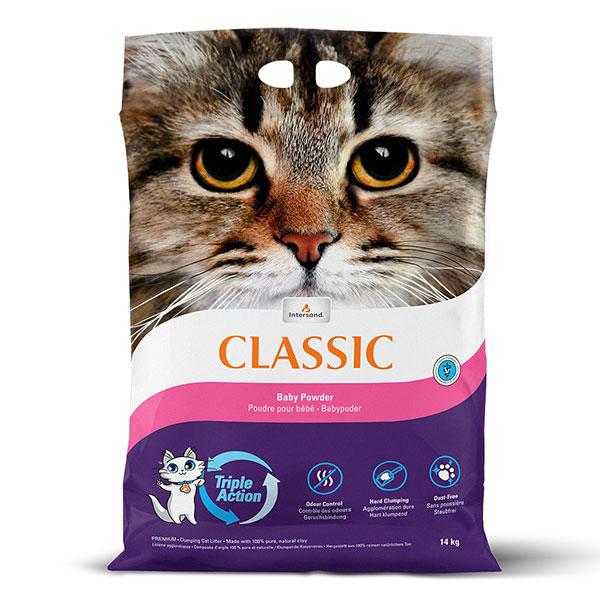 Intersand Classic Baby Powder Litter 12kg Cat Litters Intersand