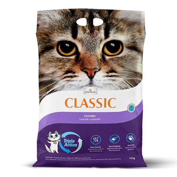 Intersand Classic Lavender Cat Litter 12kg+2kg Cat Litters Intersand