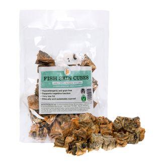 Natural Fish Skin Cubes 75g Dog Treats JR Pet Products