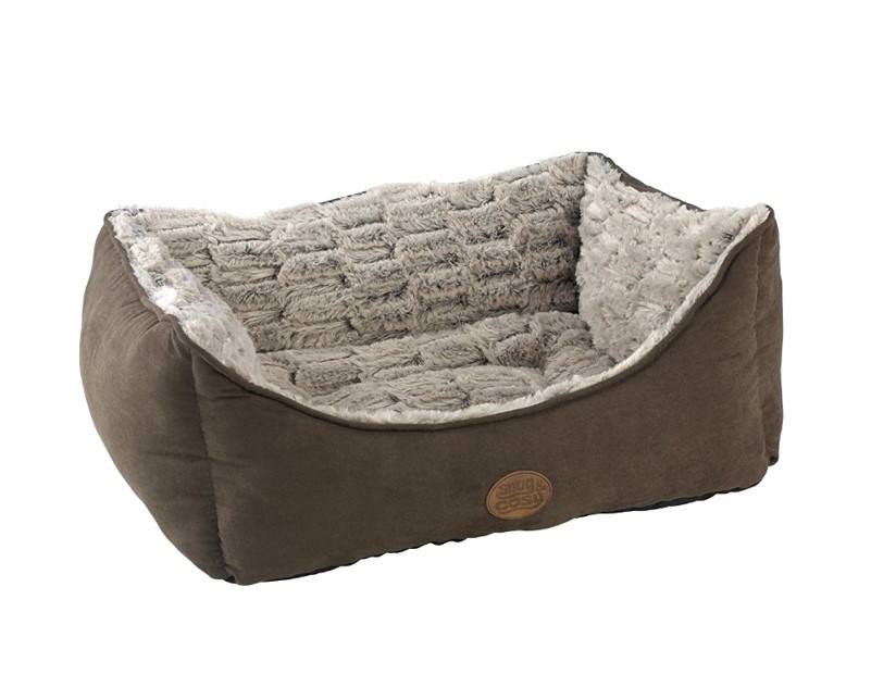 S&C Novara Brown Bed 25" Dog Beds Snug & Cosy