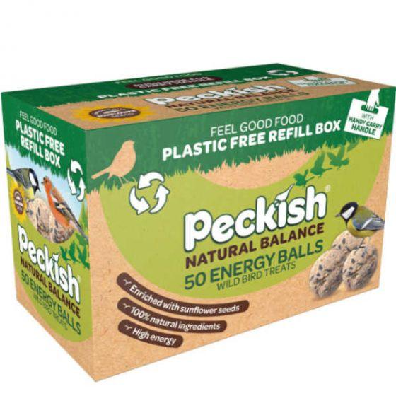 Peckish Energy Balls 50 Refill Box Outdoor Food Peckish