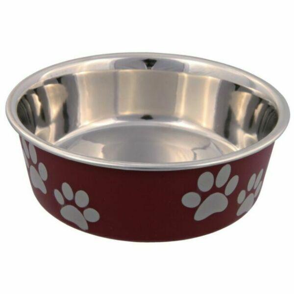 Trixie SS Bowl with Plastic Coating 14cm Bowls Trixie