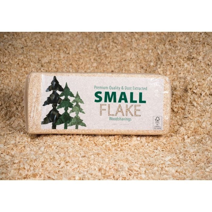 Small Flake Shavings 20kg Small Animal Small Flake