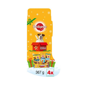 Pedigree Xmas Dog Treat Stocking 367g Pedigree 