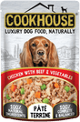 Cookhouse Chicken/Beef and Veg Pouch 100g Cookhouse 