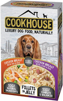 Cookhouse Chicken/Chicken Liver Fillets in Jelly 6x100g Cookhouse 