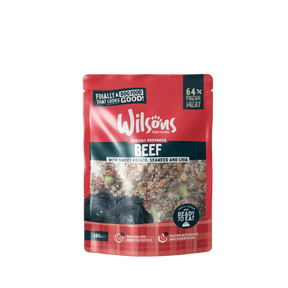 Wilsons Beef Fresh Dog Food 380g Wilsons 