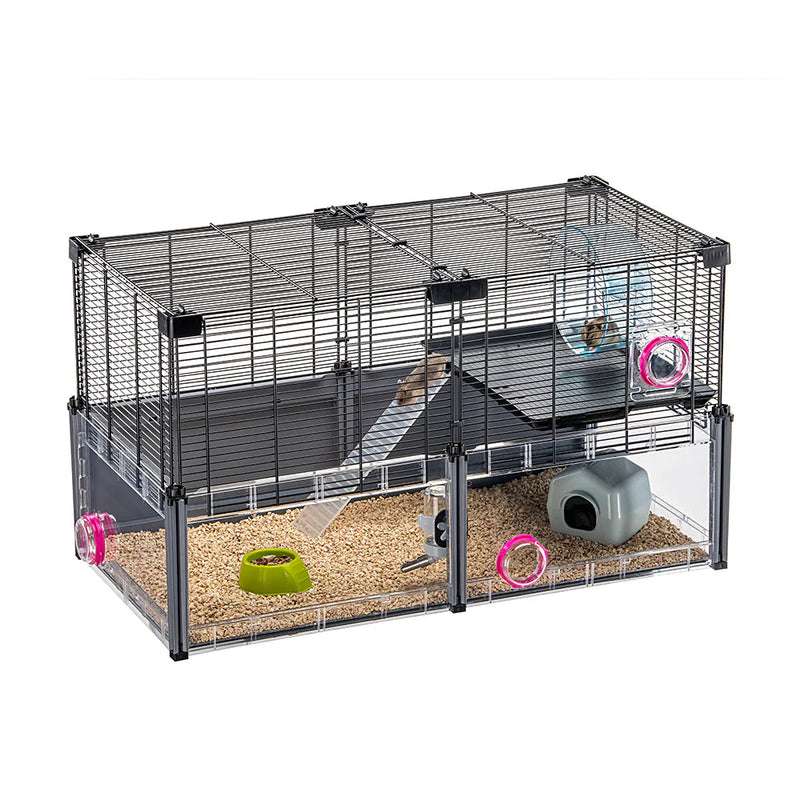 Ferplast Multipa Hamster Cage Black Ferplast 