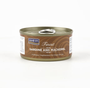 Fish4Cats Finest Sardine & Mackerel Wet Cat Food 70g Wet Cat Food Fish4Cats 