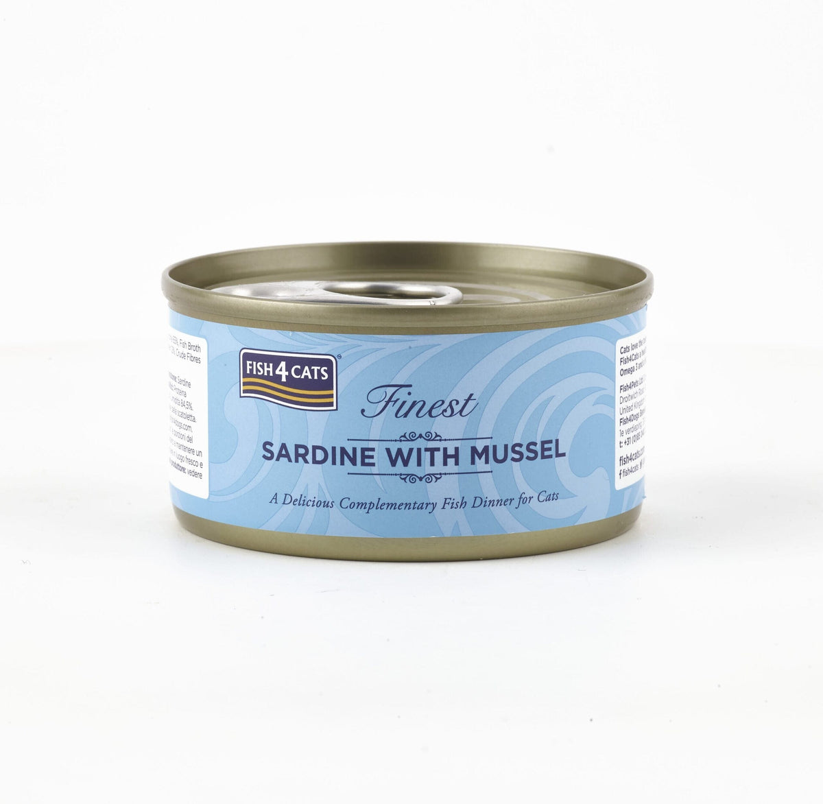 Fish4Cats Finest Sardine with Mussel Wet Cat Food 70g Wet Cat Food Fish4Cats 