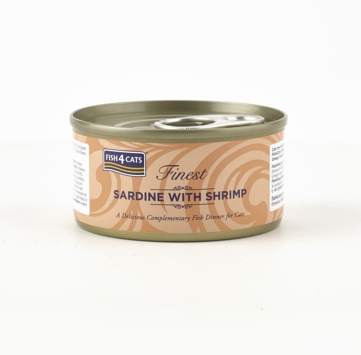 Fish4Cats Finest Sardine with Shrimp Wet Cat Food 70g Wet Cat Food Fish4Cats 