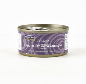 Fish4Cats Finest Tuna Fillet with Anchovy Wet Cat Food 70g Wet Cat Food Fish4Cats 
