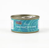 Fish4Cats Finest Tuna Fillet with Crab Wet Cat Food 70g Wet Cat Food Fish4Cats 