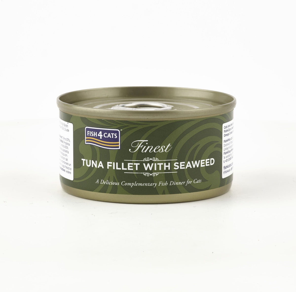 Fish4Cats Finest Tuna Fillet with Seaweed Wet Cat Food 70g Wet Cat Food Fish4Cats 