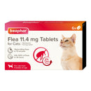 Beaphar Flea Tablets 11.4mg Cat x6 Beaphar 