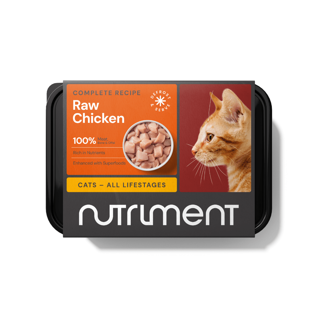 Nutriment Cat Raw Chicken Complete 500g ❄ Raw Cat Food Nutriment 