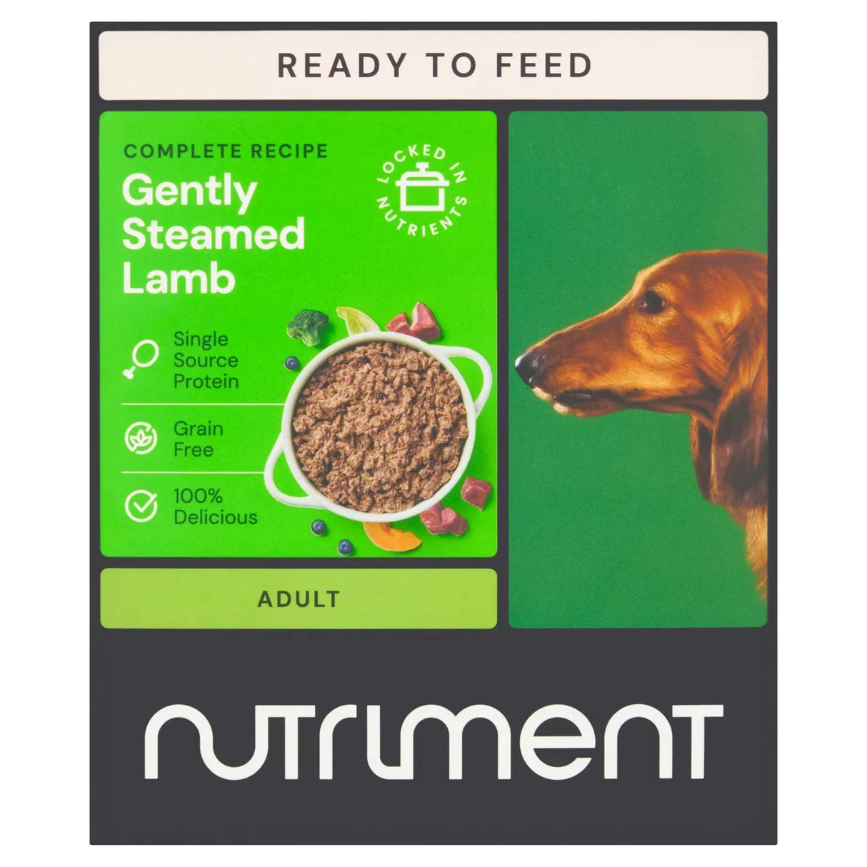 Nutriment Gently Steamed Lamb 395g Nutriment 