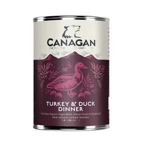 Canagan Turkey & Duck Dinner Wet Dog Food 400g Wet Dog Food Canagan 