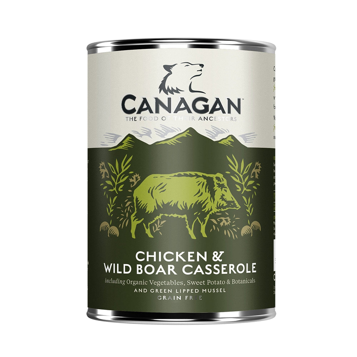 Canagan Chicken & Wild Boar Casserole Wet Dog Food 400g Wet Dog Food Canagan 
