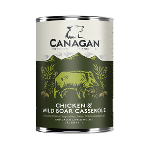 Canagan Chicken & Wild Boar Casserole Wet Dog Food 400g Wet Dog Food Canagan 