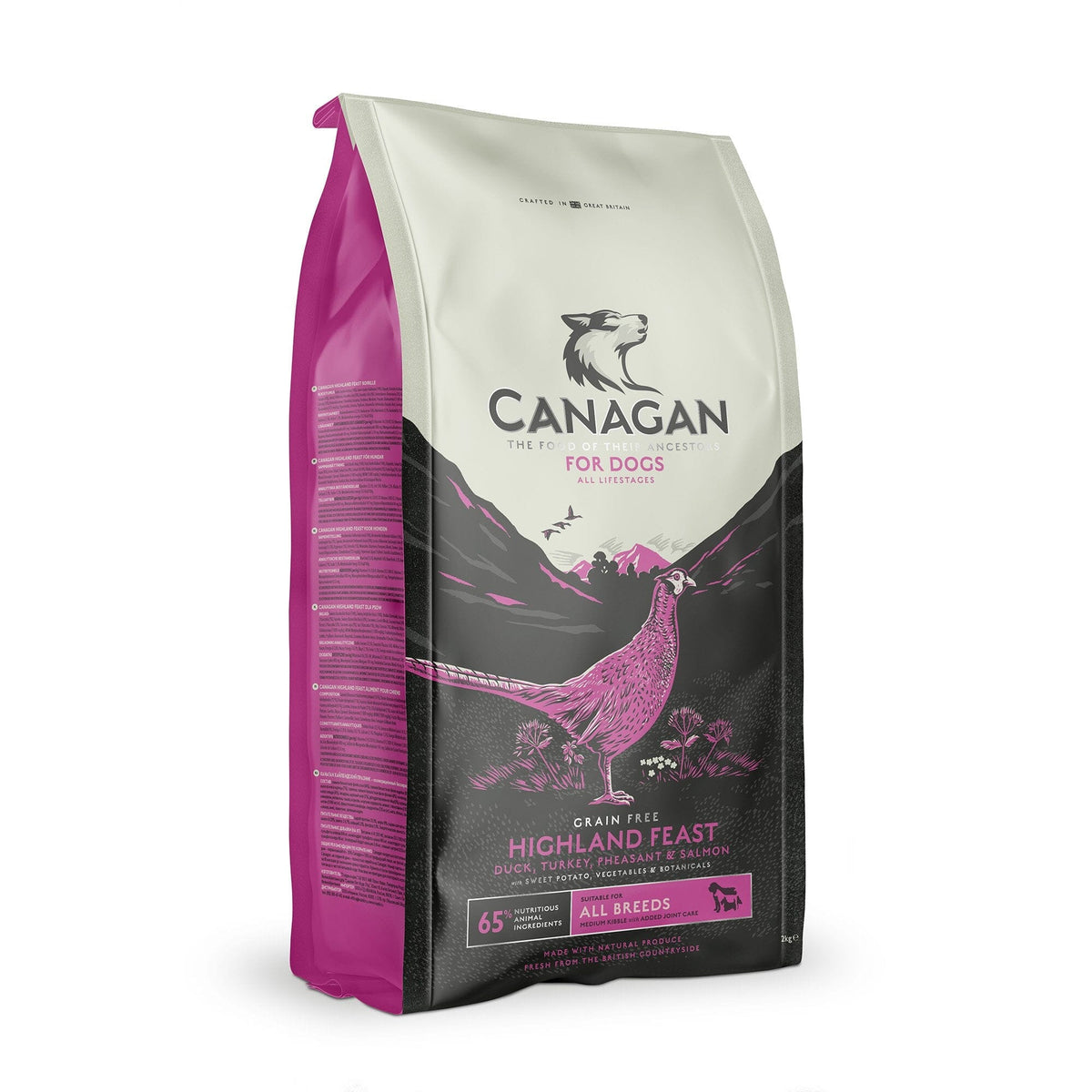 Canagan Highland Feast Dry Dog Food 12kg Dry Dog Food Canagan 
