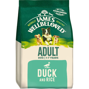 James Wellbeloved Adult Duck & Rice Dry Dog Food 2kg Dry Dog Food James Wellbeloved 