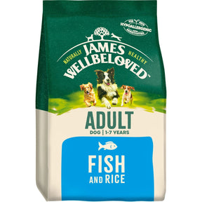 James Wellbeloved Adult Fish & Rice Dry Dog Food 2kg Dry Dog Food James Wellbeloved 