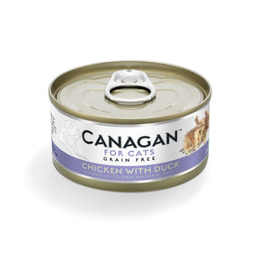 Canagan Chicken with Duck Wet Cat Food 75g Wet Cat Food Canagan 