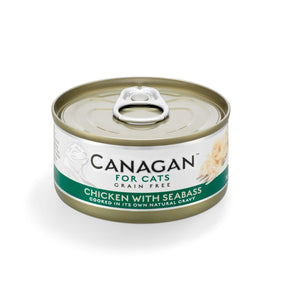 Canagan Chicken with Seabass Wet Cat Food 75g Wet Cat Food Canagan 
