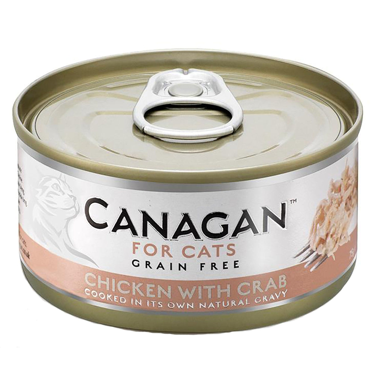 Canagan Chicken with Crab Wet Cat Food 75g Wet Cat Food Canagan 