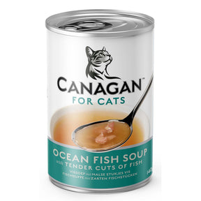 Canagan Ocean Fish Soup Cat Food Topper 140g – product pack