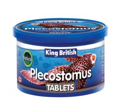 King British Plecostomus Tablets 60g Fish Foods King British 