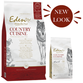Eden Country Cuisine 80/20 Dry Dog Food 2kg – Medium Kibble Dry Dog Food Eden 