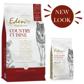 Eden Country Cuisine 80/20 Dry Dog Food 2kg – Small Kibble Dry Dog Food Eden 