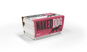 Naked Dog Original Beef Raw Dog Food 2x500g ❄ Raw Dog Food Naked Dog 