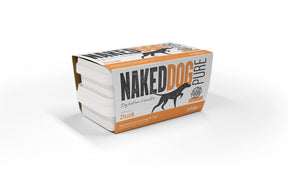 Naked Dog Pure Duck Raw Dog Food 2x500g ❄ Raw Dog Food Naked Dog 