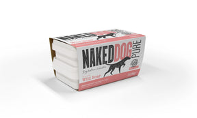 Naked Dog Pure Wild Boar Raw Dog Food 2x500g ❄ Raw Dog Food Naked Dog 