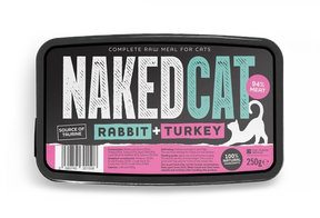 Naked Cat Rabbit and Turkey 250g Naked Cat 