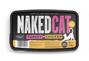 Naked Cat Turkey and Chicken 250g Naked Cat 