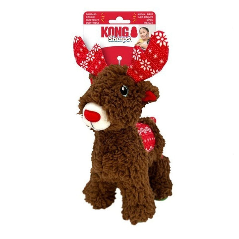 KONG Holiday Sherps Reindeer Medium KONG 