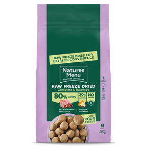 Natures Menu Freeze Dried Turkey 625g Natures Menu 